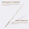 Set of 12 for Detail & Fine Point Painting Miniature Paint Brushes with Holder